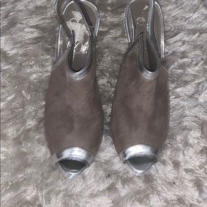 Sliver platform heels